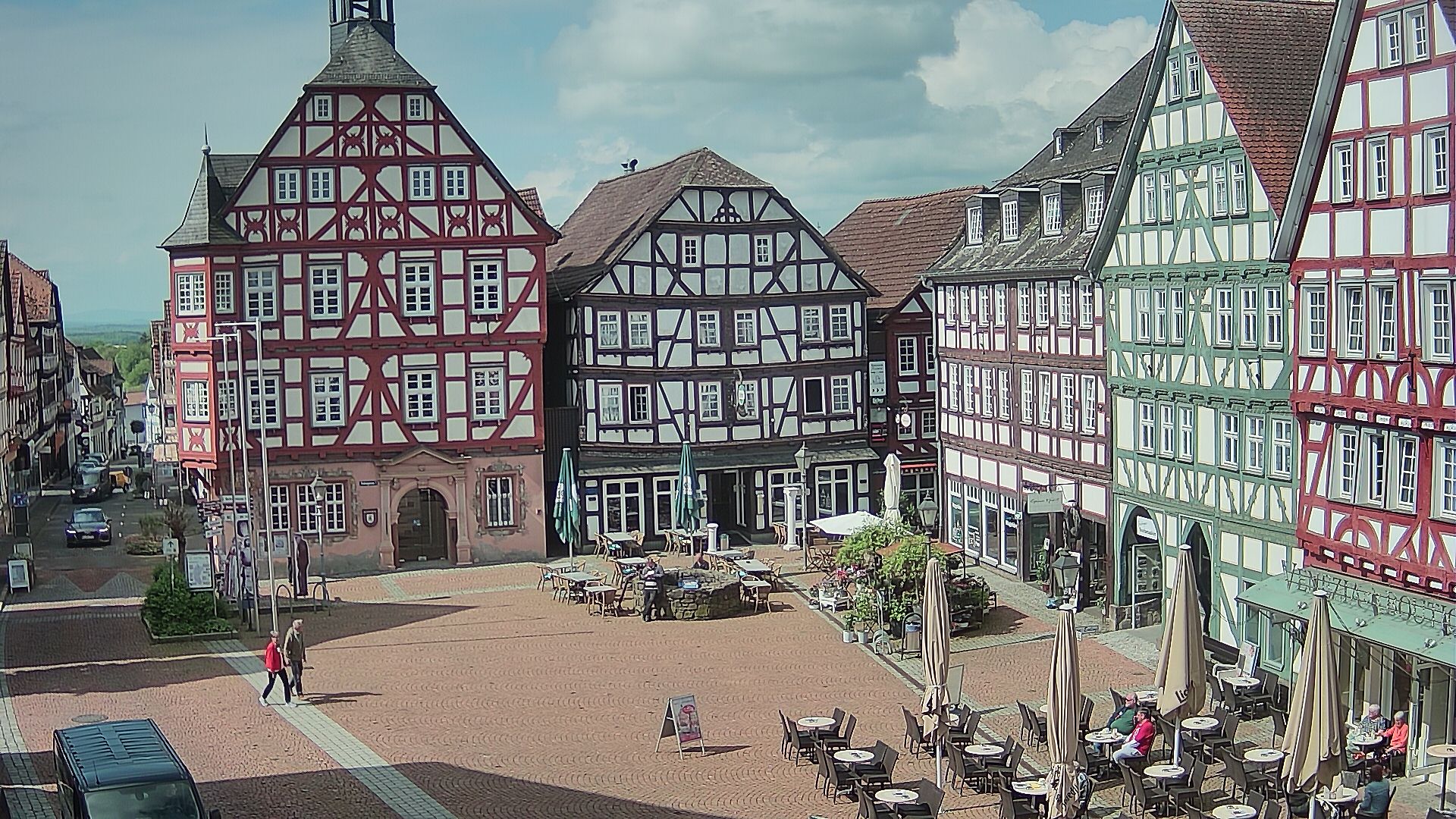 Webcam Grünberg - Marktplatz